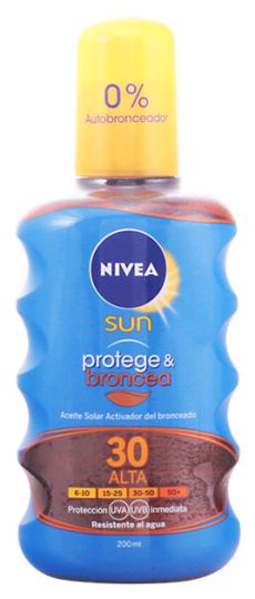 Nivea Sun Protection & Bronzing Solar Oil fp 20+ 200 ml