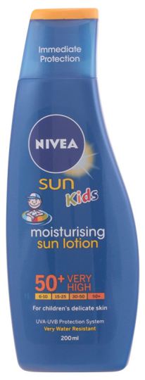 Nivea Sun Protection & Play Solar Milk Kids FP50+ 200 ml