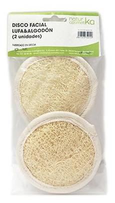 Naturcosmetika Facial loofah disc 2 you Algodon