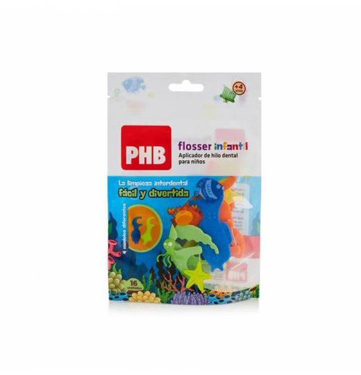 PHB Flosser Dental Thread Applicator Kids 16 units
