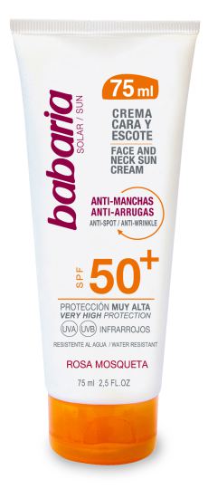 Babaria Fuido Solar Antistain Face and Neck spf 50 of 75 ml