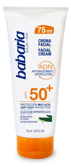 Babaria Facial Solar Cream Spf 50 of 75 ml
