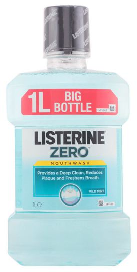 Listerine Zero Mouthwash 1000 ml