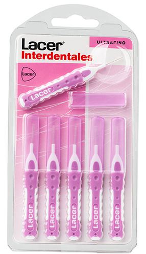 Lacer Interdental brush Straight Ultrafine Bliste 6 units