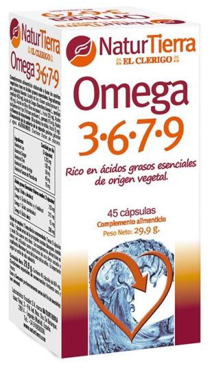 Naturtierra Omega 3 6 7 9 45 capsules