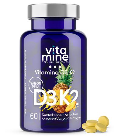 Herbora Vitamin D3 + K2 500 mg 60 tablets