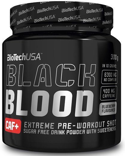 BiotechUSA Black Blood CAF Blueberry 300 g