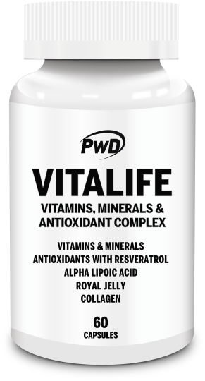PWD Nutrition Vitalife 60 capsules