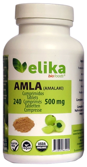 Elikafood Amla 240 tablets 500 mg