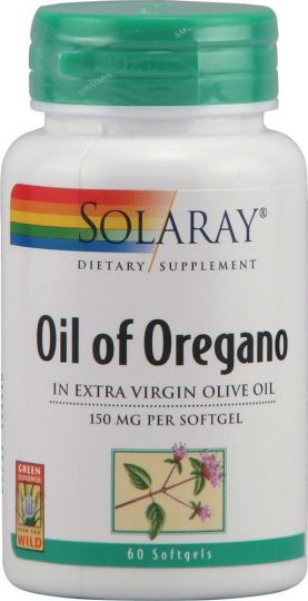 Solaray Oil Oregan 150 mg 60 Pearls