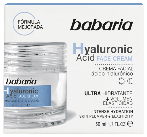 Babaria Hyaluronic Acid face cream 50 ml
