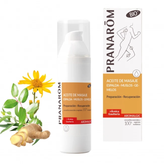 Pranarom Massage Oil Preparation and recovery Bio eco 100 ml