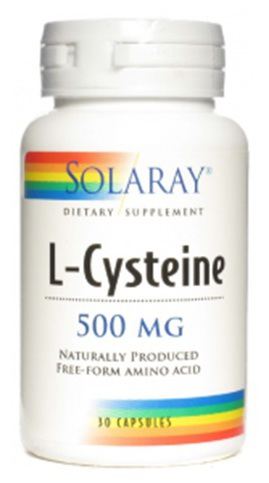 Solaray L-Cysteine 500 mg 30 Capsules