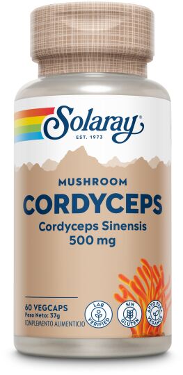 Solaray Cordyceps Extract 500 mg 60 Capsules