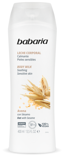 Babaria Soothing Oatmeal Body Milk 400 ml