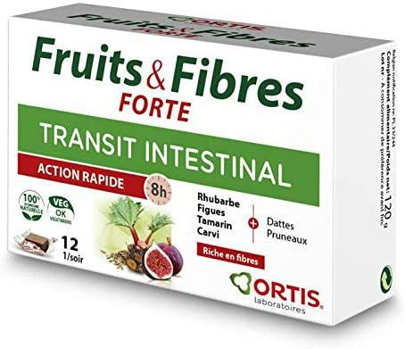 Ortis Frutas y Fibras Forte Cubos Masticables